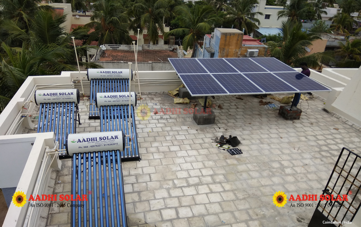 Aadhi Solar Water Heater