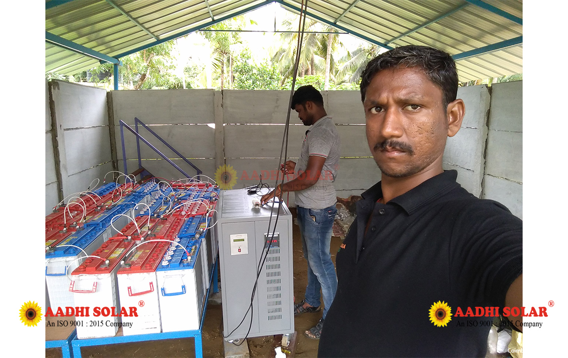 AADHI SOLAR OFF GRID POWER PLANT KERALA RT